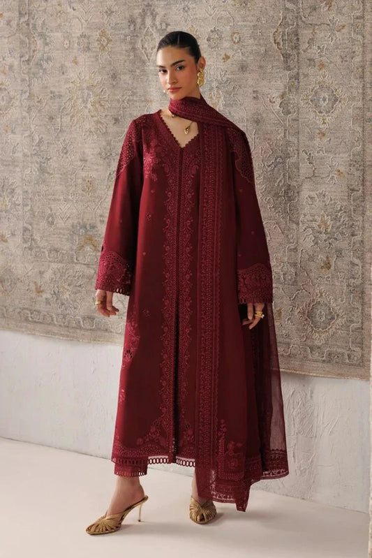Qalamkar - Qline Linen Collection - QLW-08 NEIRAH - Unstitched
