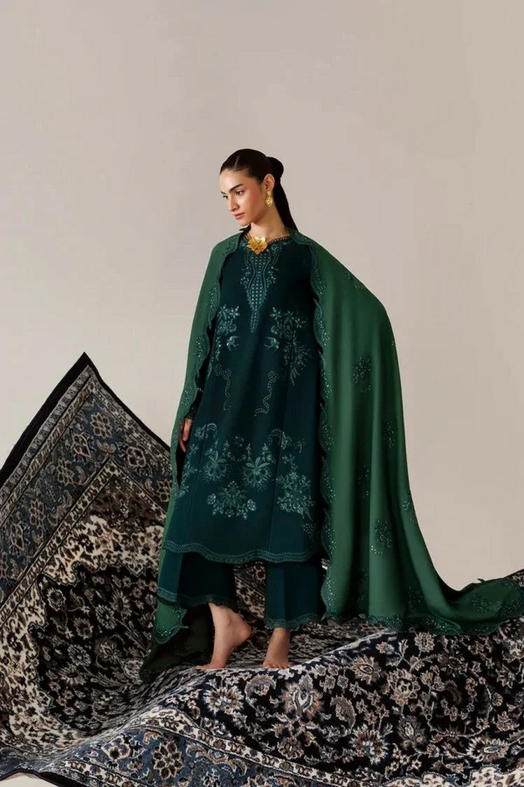 Picture of Qalamkar - Qline Linen Collection - QLW-09 ROMA - Unstitched - Available at Raja Sahib