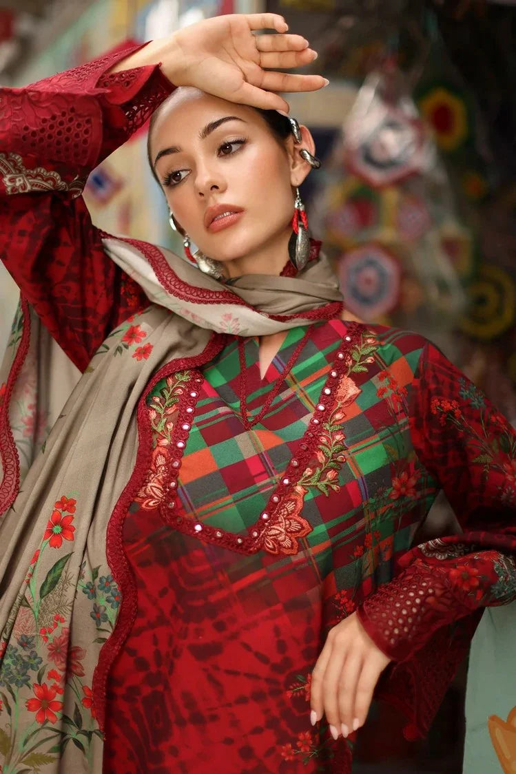Picture of Charizma - Combination Embroidered Linen Collection Vol 2 - CCW7-12 - Unstitched - Available at Raja Sahib