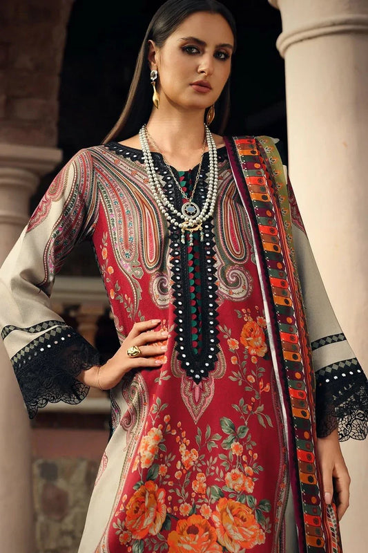 Picture of Charizma - Combination Embroidered Linen Collection Vol 2 - CCW7-17 - Unstitched - Available at Raja Sahib