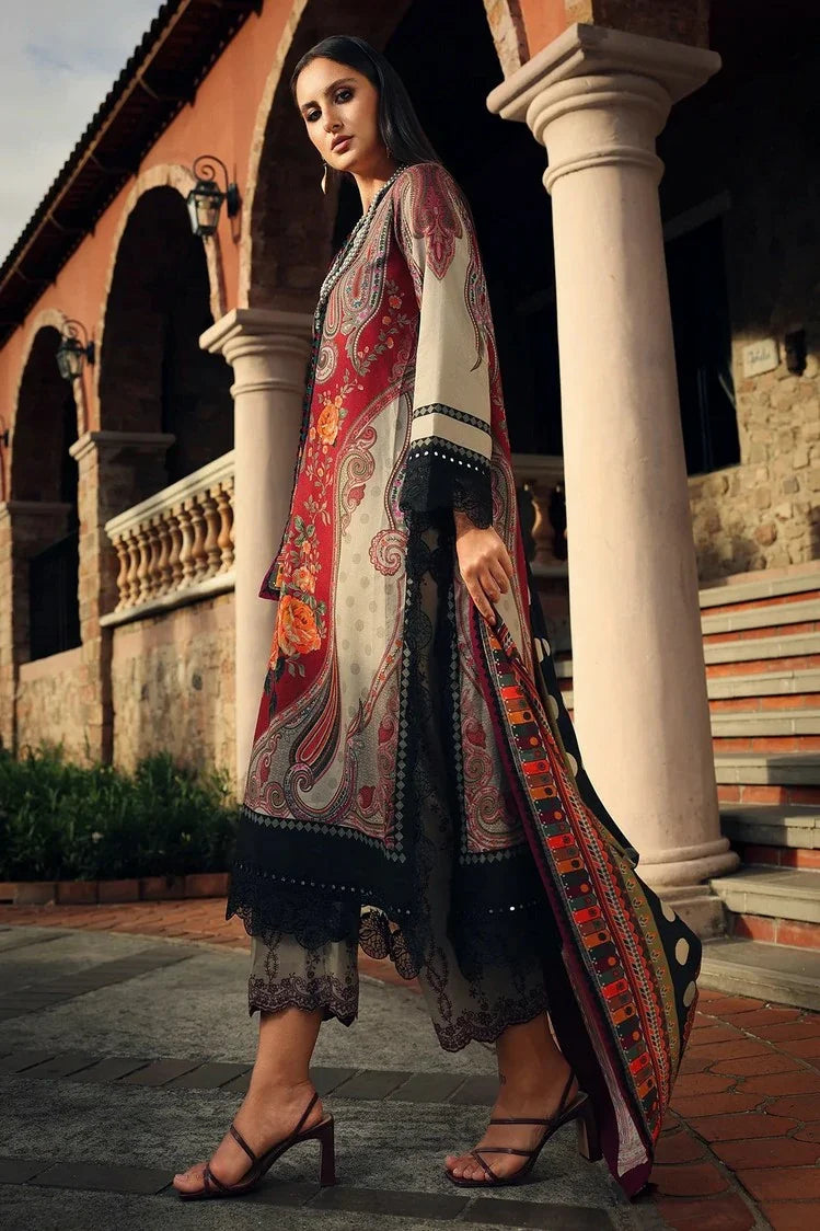 Picture of Charizma - Combination Embroidered Linen Collection Vol 2 - CCW7-17 - Unstitched - Available at Raja Sahib