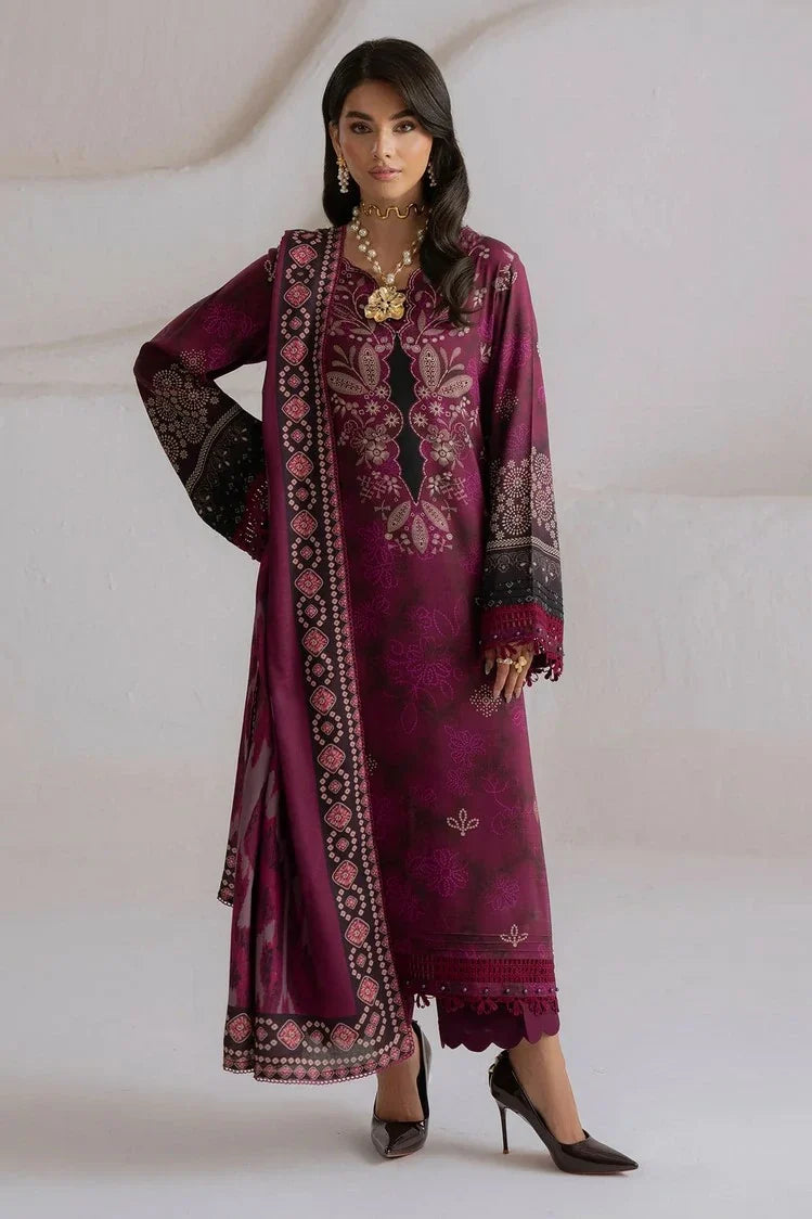 Nureh - Signature Print Printed Viscose Slub Collection Vol 4 - SP-216 - Unstitched