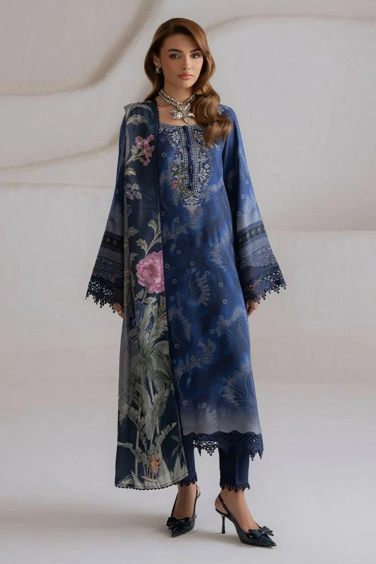 Nureh - Signature Print Printed Viscose Slub Collection Vol 4 - SP-217 - Unstitched