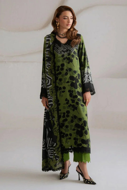 Nureh - Signature Print Printed Viscose Slub Collection Vol 4 - SP-219 - Unstitched