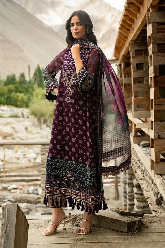 Charizma - Vasal Luxury Chiffon Collection Vol 2 - VSLW6-12 - Unstitched