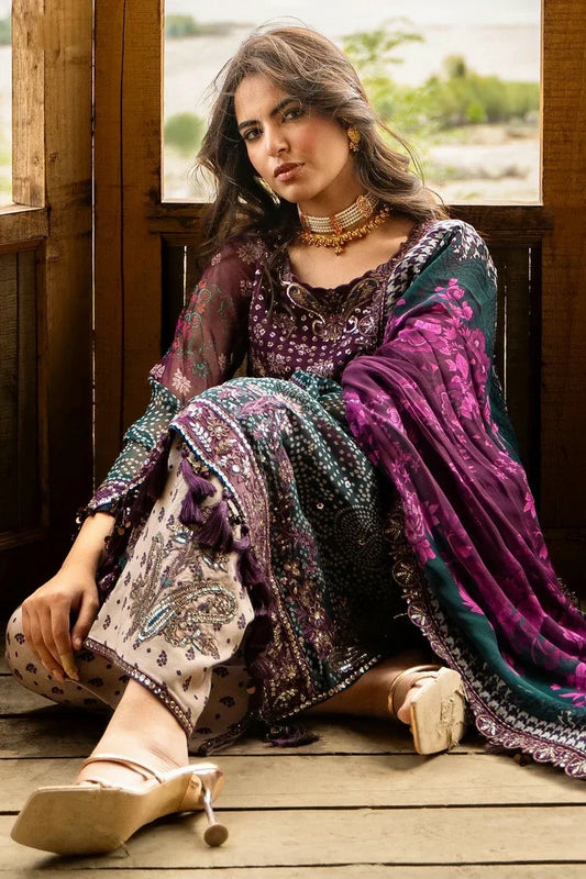 Charizma - Vasal Luxury Chiffon Collection Vol 2 - VSLW6-12 - Unstitched