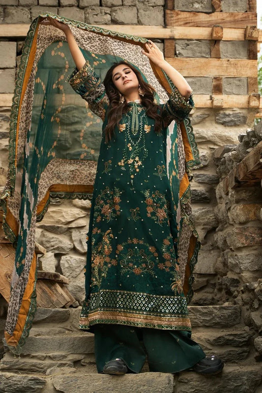 Charizma - Vasal Luxury Chiffon Collection Vol 2 - VSLW6-14 - Unstitched