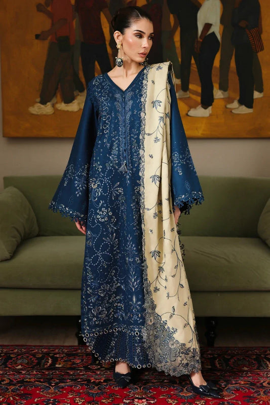 Nureh - Exclusive Embroidered Marina Collection Vol 2 - NE-278 - Unstitched