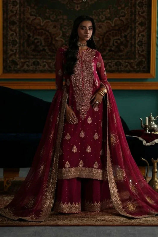 Zevk - Afsanah Luxury Formal Vol 2 - RUBAI-D5-A - Unstitched