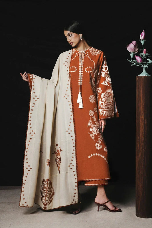 Hussain Rehar - Jugnu Karandi The Reading Room Edit 01 - D1321-Tazetta - Unstitched