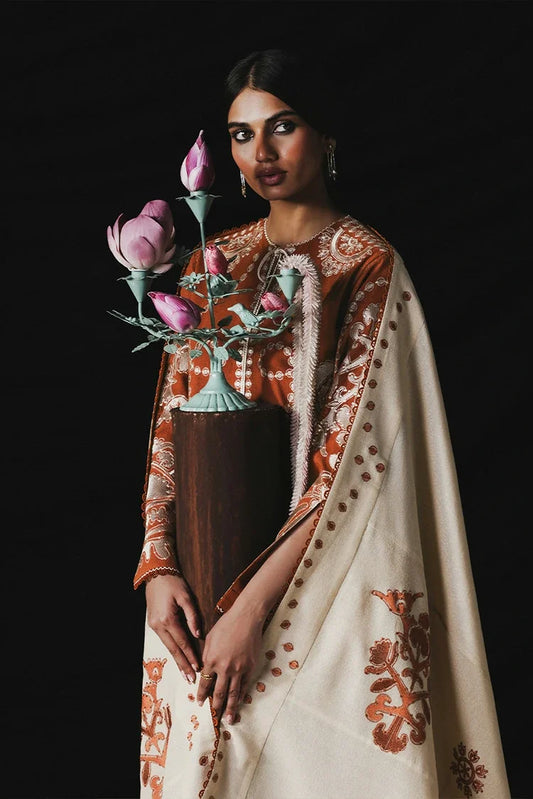 Hussain Rehar - Jugnu Karandi The Reading Room Edit 01 - D1321-Tazetta - Unstitched