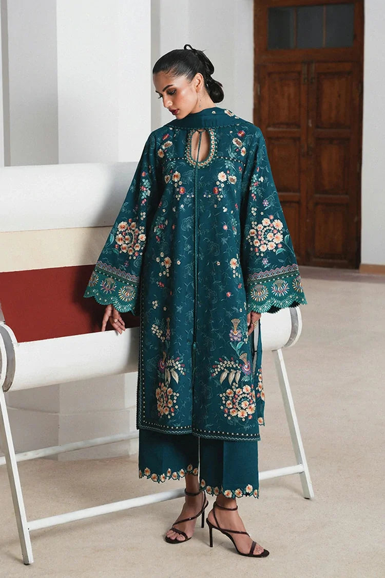 Hussain Rehar - Jugnu Karandi The Reading Room Edit 01 - D1327-Baagh - Unstitched