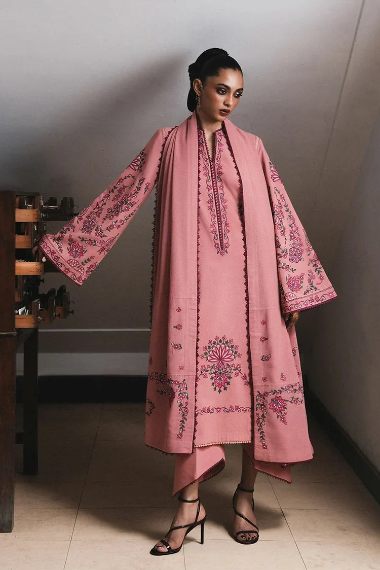 Hussain Rehar - Jugnu Karandi The Reading Room Edit 01 - D1331-Dahlia - Unstitched
