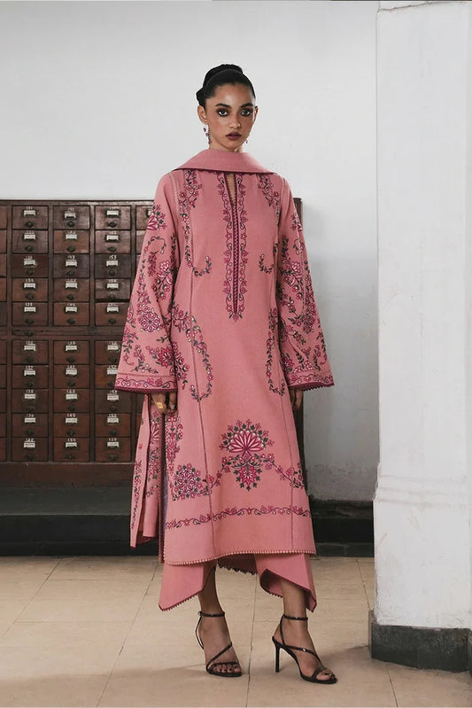 Hussain Rehar - Jugnu Karandi The Reading Room Edit 01 - D1331-Dahlia - Unstitched