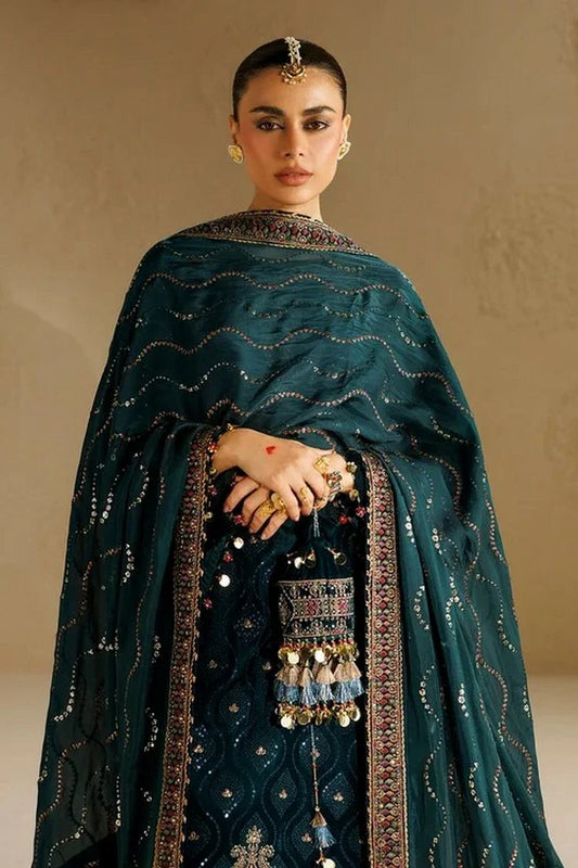 Jazmin - Chandni Luxury Velvet Formals - CVF26-D02 - Unstitched