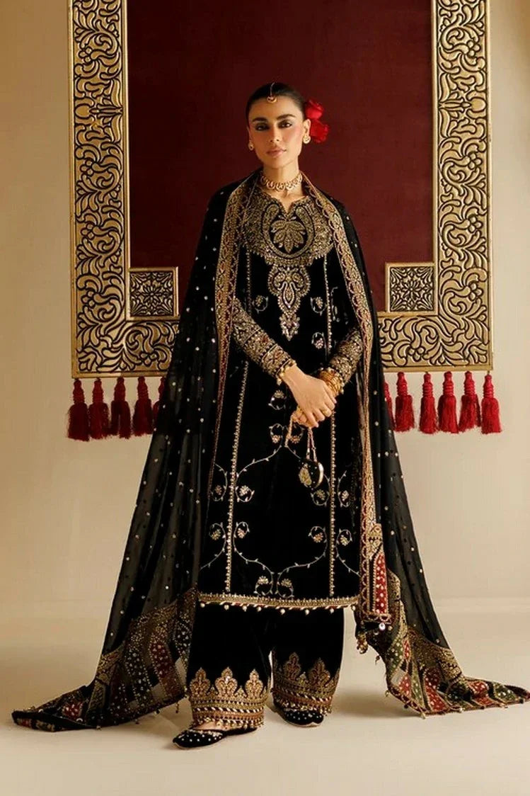 Jazmin - Chandni Luxury Velvet Formals - CVF26-D05 - Unstitched
