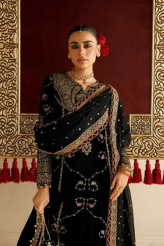 Jazmin - Chandni Luxury Velvet Formals - CVF26-D05 - Unstitched