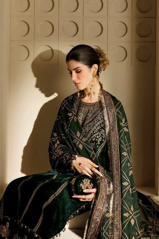 Jazmin - Chandni Luxury Velvet Formals - CVF26-D07 - Unstitched