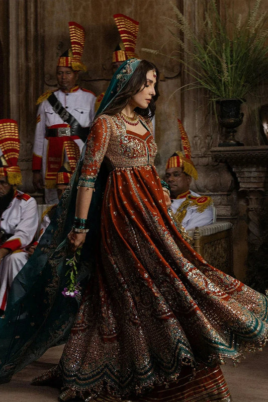 Hussain Rehar - The Doll House Festive Collection - D-871-Zarin - Unstitched