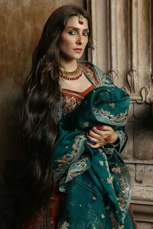Hussain Rehar - The Doll House Festive Collection - D-871-Zarin - Unstitched