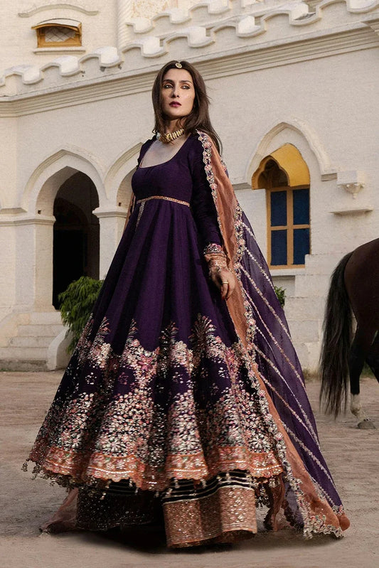 Hussain Rehar - The Doll House Festive Collection - D-874-Shabnam - Unstitched