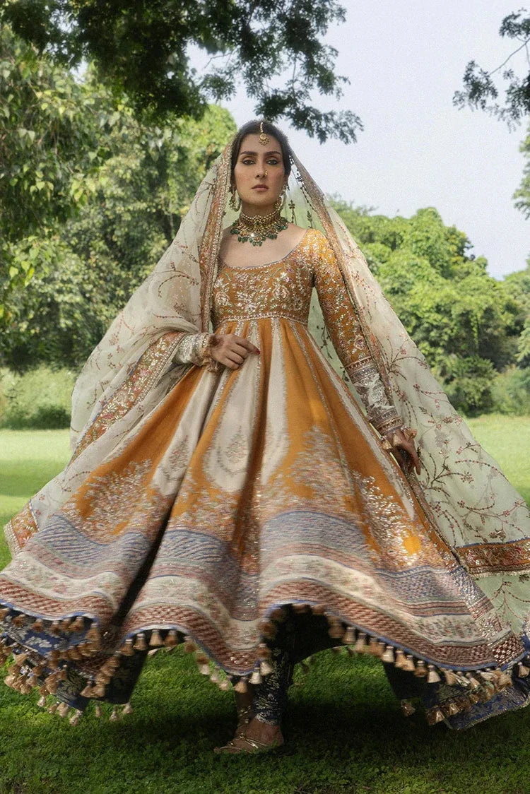 Hussain Rehar - The Doll House Festive Collection - D-877-Mehru - Unstitched
