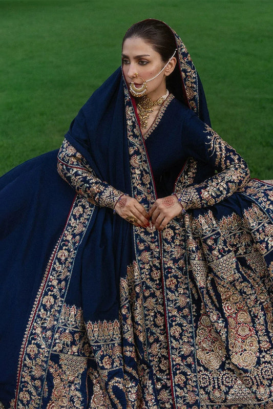 Hussain Rehar - The Doll House Festive Collection - D-881-Neelum - Unstitched