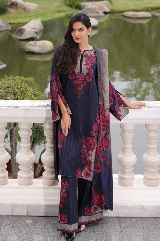 Charizma - C Prints Printed Linen Collection Vol 2 - CPW6-15 - Unstitched