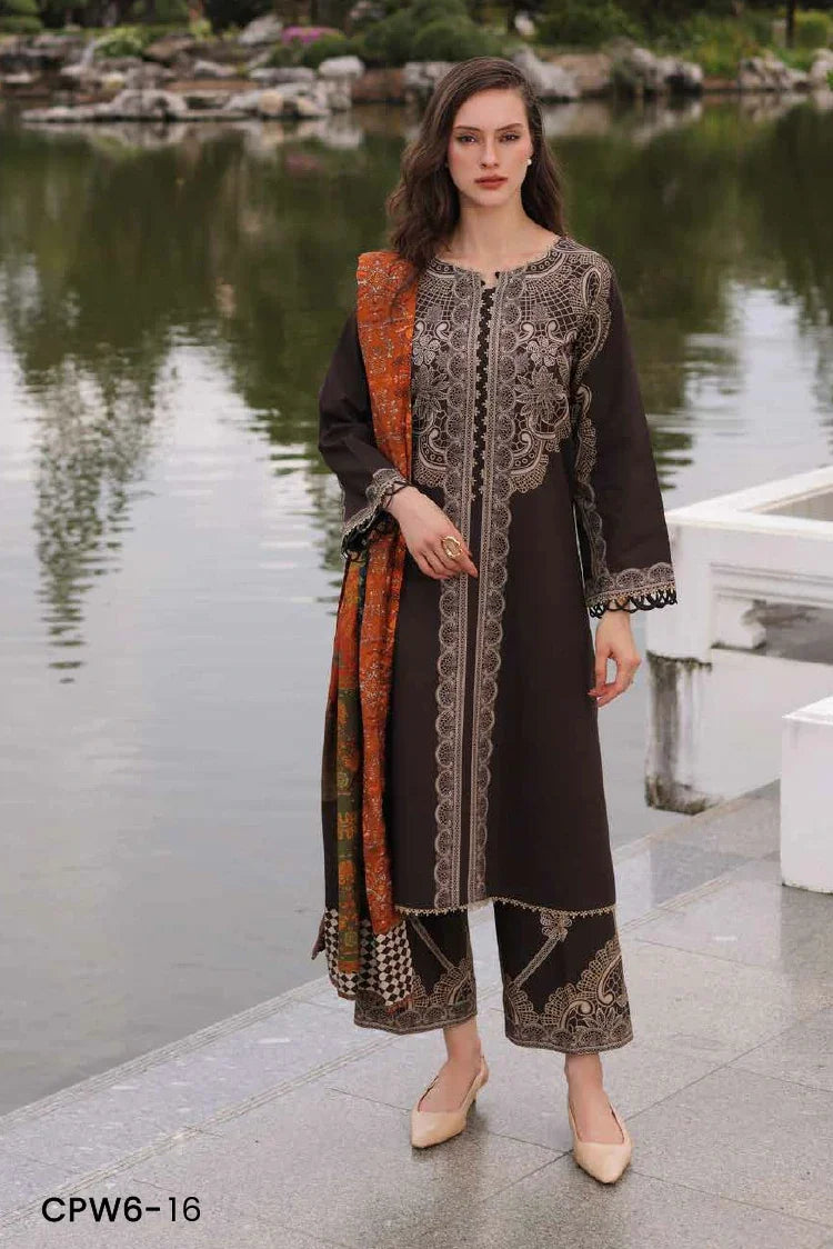 Charizma - C Prints Printed Linen Collection Vol 2 - CPW6-16 - Unstitched