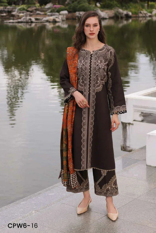 Charizma - C Prints Printed Linen Collection Vol 2 - CPW6-16 - Unstitched