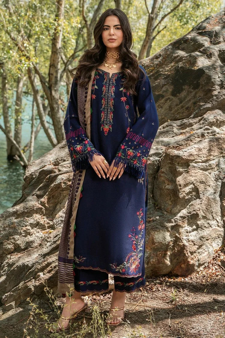 Charizma - Poshima Embroidered Peach Leather Collection Vol 2 - PSW6-10 - Unstitched
