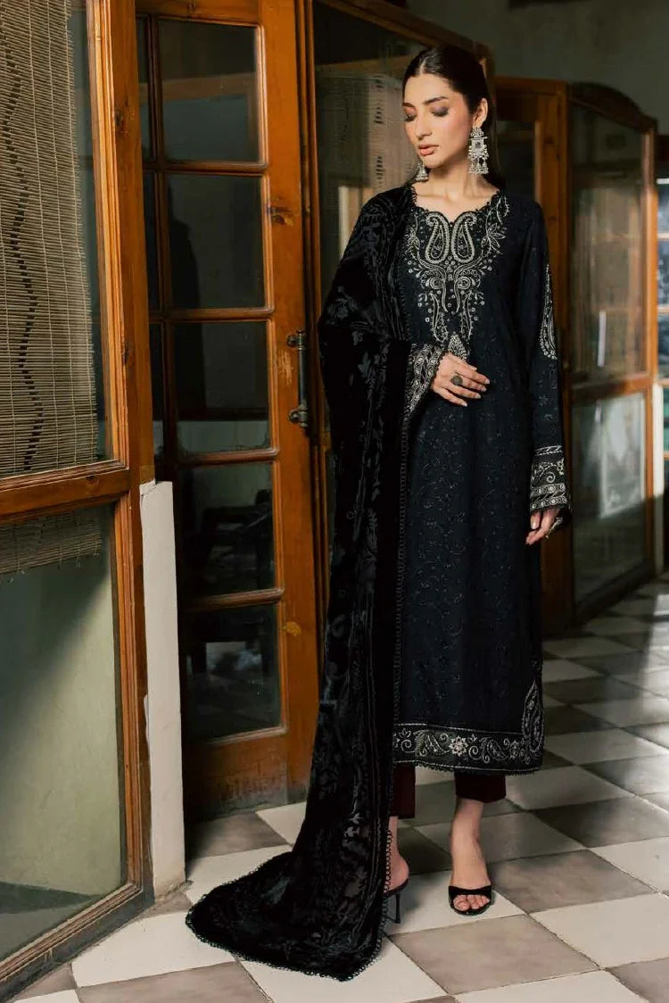 Nureh - Exclusive Embroidered Peach Leather Collection Vol 3 - NE-287 - Unstitched
