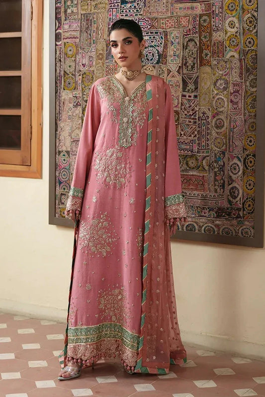 Picture of Roheenaz - Mah e Noor Silk Collection - 02-Pari Rukh - Unstitched - Available at Raja Sahib