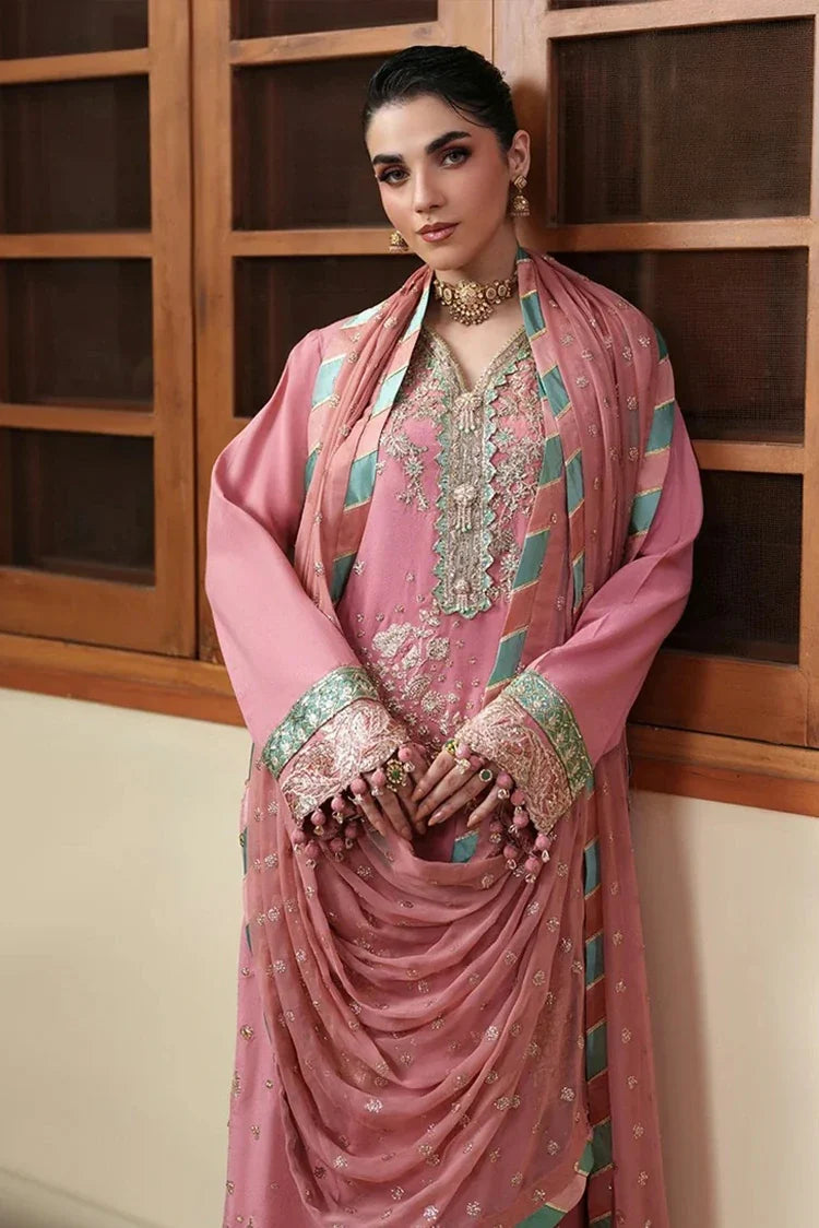 Picture of Roheenaz - Mah e Noor Silk Collection - 02-Pari Rukh - Unstitched - Available at Raja Sahib