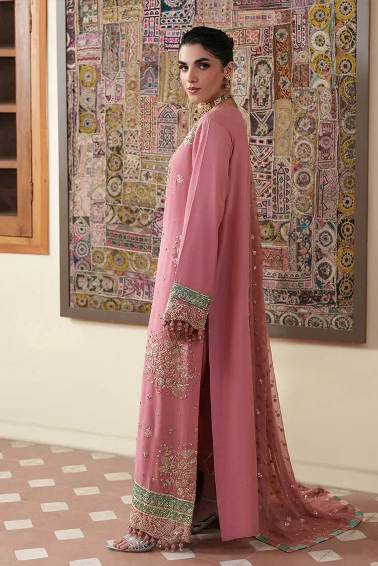 Picture of Roheenaz - Mah e Noor Silk Collection - 02-Pari Rukh - Unstitched - Available at Raja Sahib