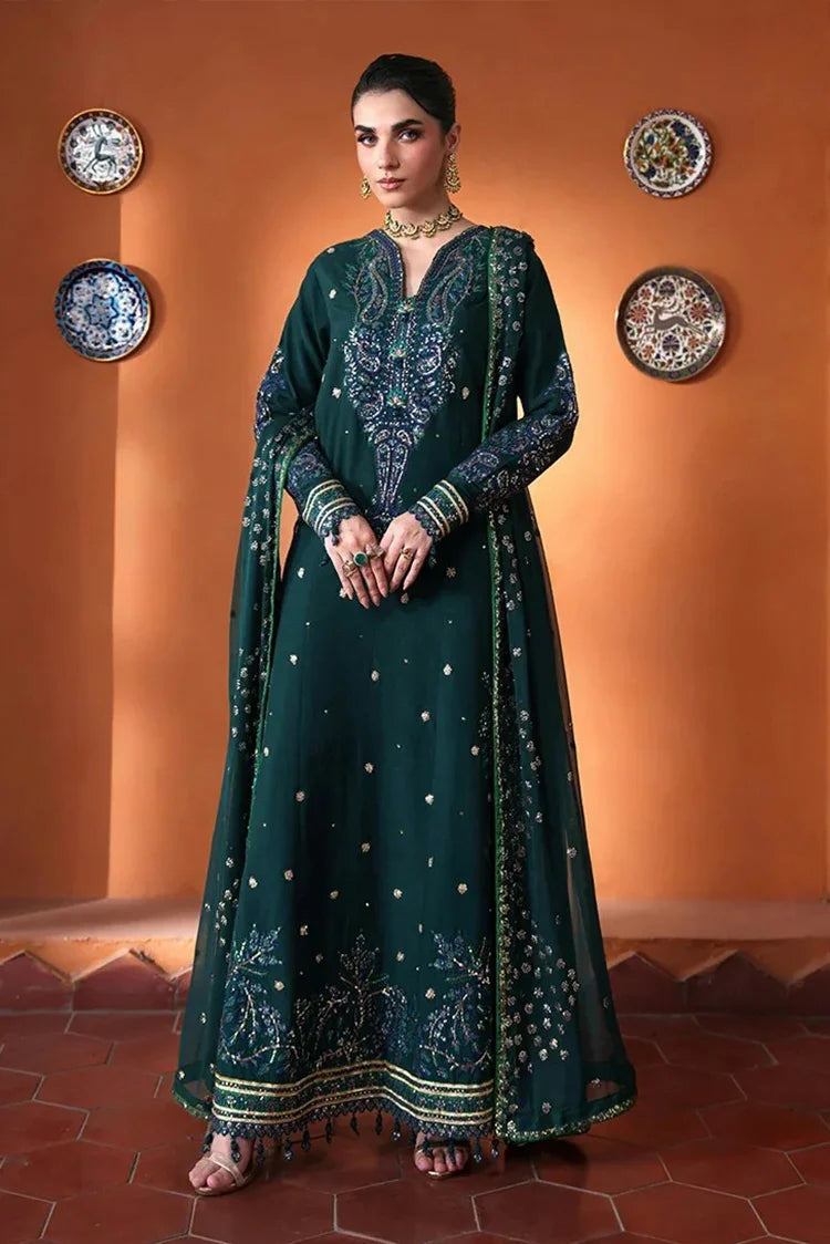 Roheenaz - Mah e Noor Silk Collection - 05-Nayyara - Unstitched