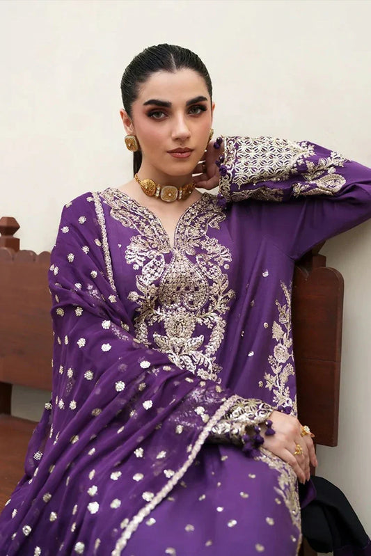 Picture of Roheenaz - Mah e Noor Silk Collection - 06-Rukhsar - Unstitched - Available at Raja Sahib