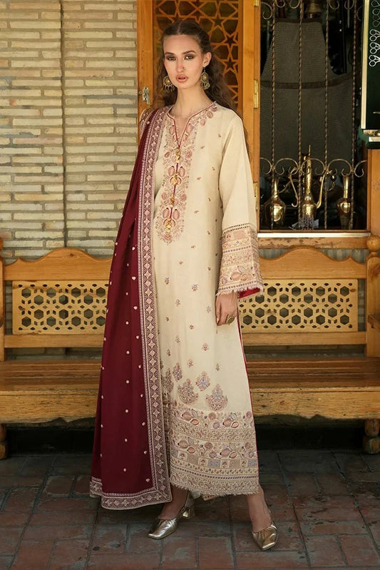 Mushq - Hemline Beneath The Skies Of Bukhara - 10-Frosted Dome - Unstitched