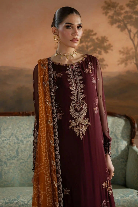 Picture of Nureh - Amaya Luxury Embroidered Chiffon Collection Vol 3 - AM-47 - Unstitched - Available at Raja Sahib