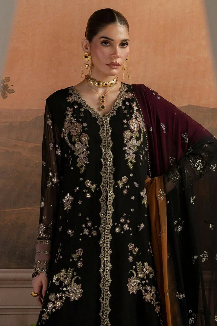 Picture of Nureh - Amaya Luxury Embroidered Chiffon Collection Vol 3 - AM-48 - Unstitched - Available at Raja Sahib