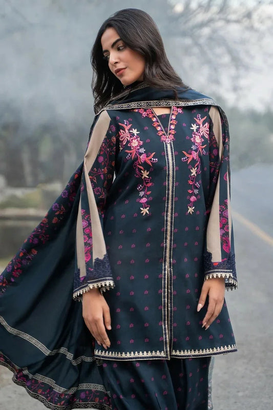 Charizma - Aniiq Embroidered Printed Linen Collection Vol 2 - ANW7-11 - Unstitched
