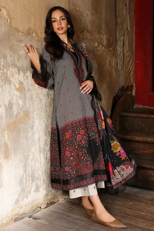 Charizma - Aniiq Embroidered Printed Linen Collection Vol 2 - ANW7-12 - Unstitched