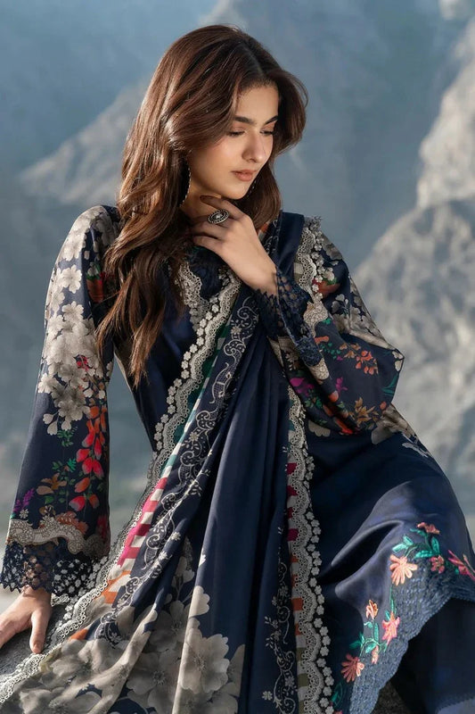 Charizma - Aniiq Embroidered Printed Linen Collection Vol 2 - ANW7-14 - Unstitched