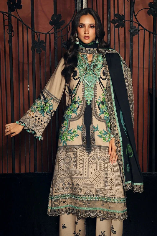 Charizma - Aniiq Embroidered Printed Linen Collection Vol 2 - ANW7-19 - Unstitched