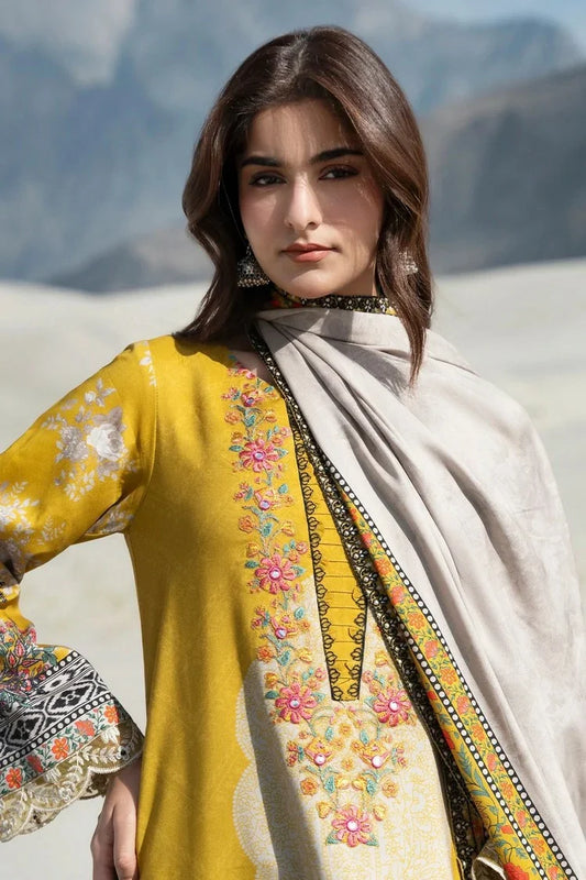 Charizma - Aniiq Embroidered Printed Linen Collection Vol 2 - ANW7-20 - Unstitched