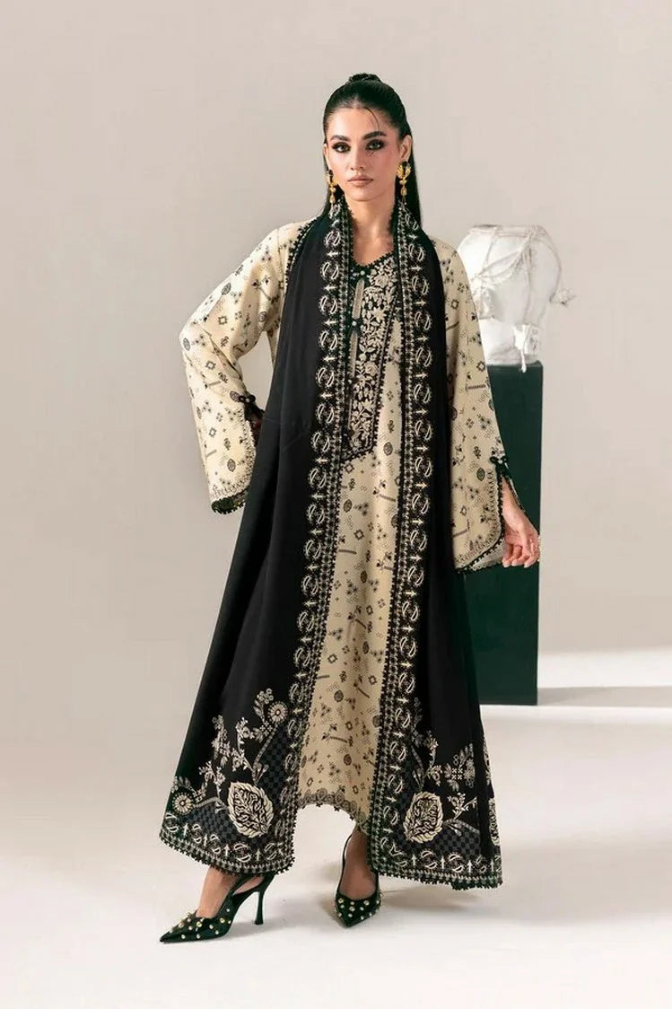 Picture of Qalamkar - QPrints Winter Collection - QPW-10 (A) Mehru - Unstitched - Available at Raja Sahib