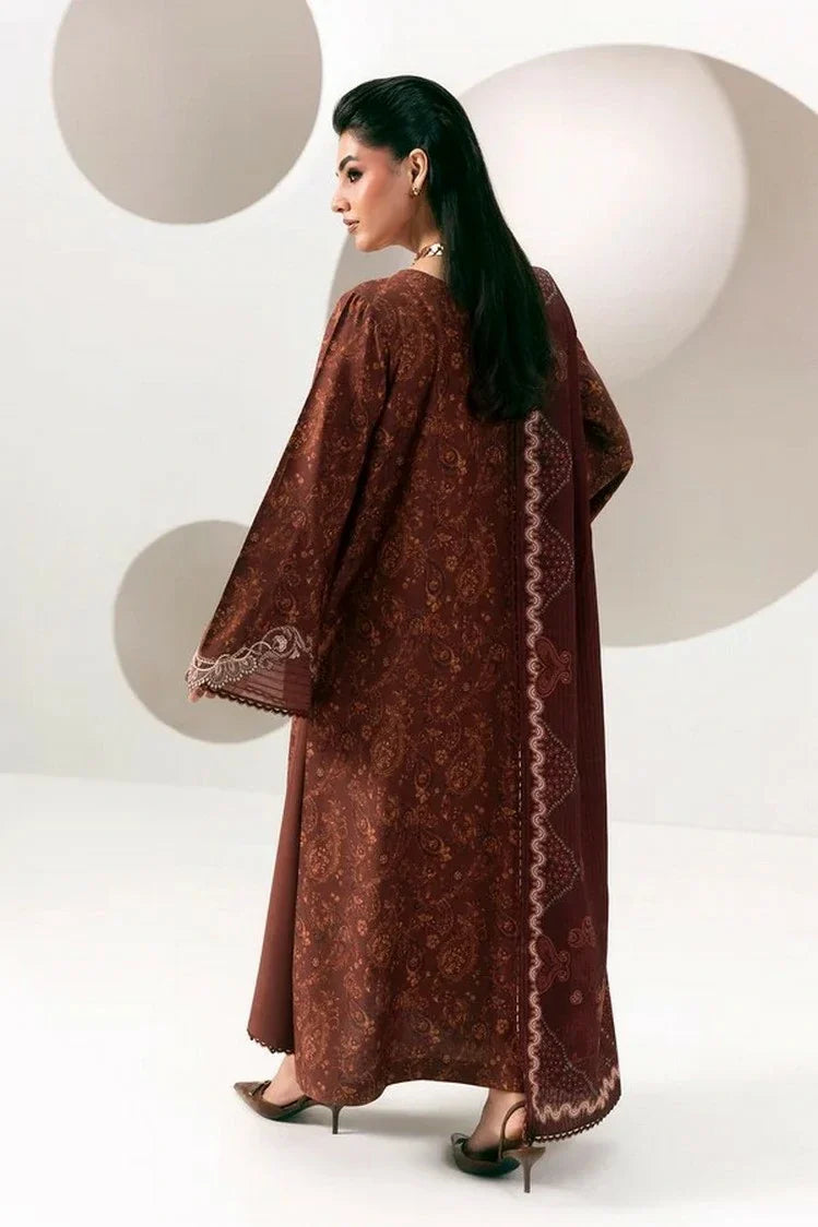 Picture of Qalamkar - QPrints Winter Collection - QPW-01 (A) Jaza - Unstitched - Available at Raja Sahib