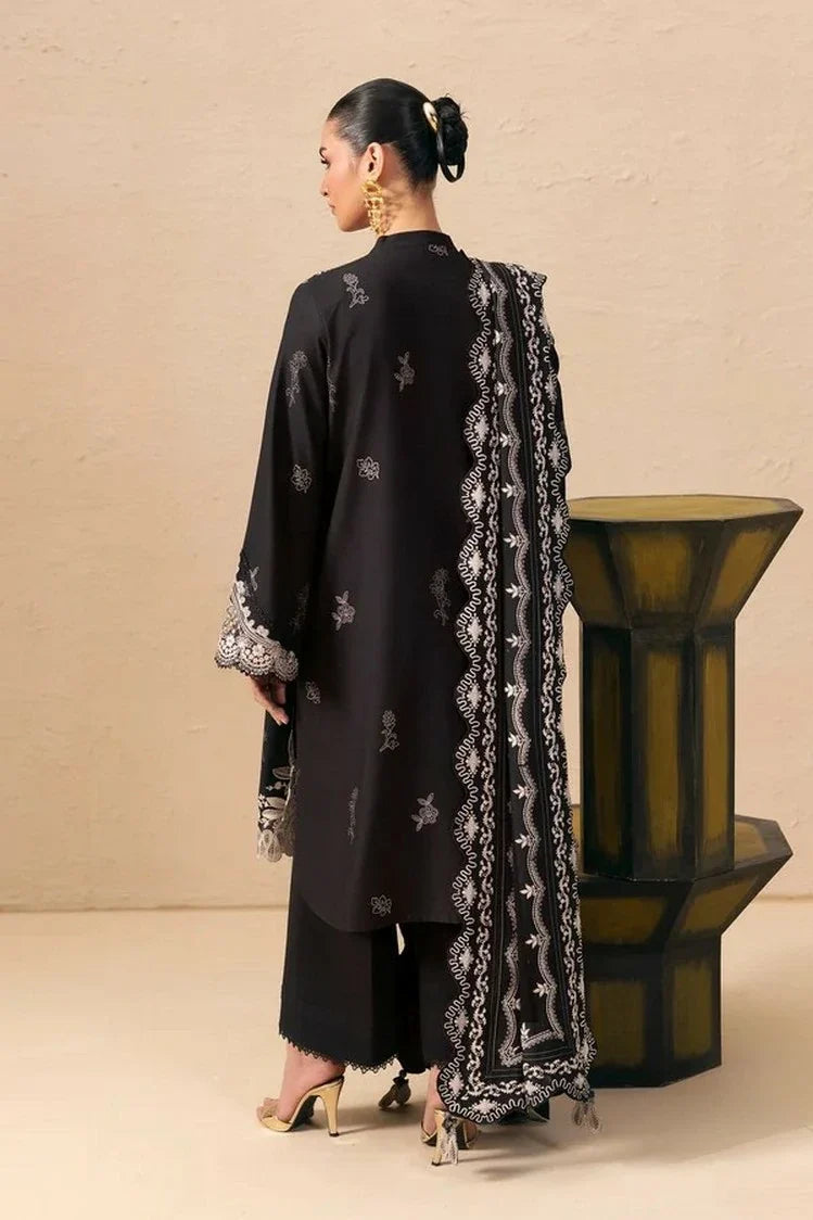 Picture of Qalamkar - QPrints Winter Collection - QPW-02 (A) Laiza - Unstitched - Available at Raja Sahib