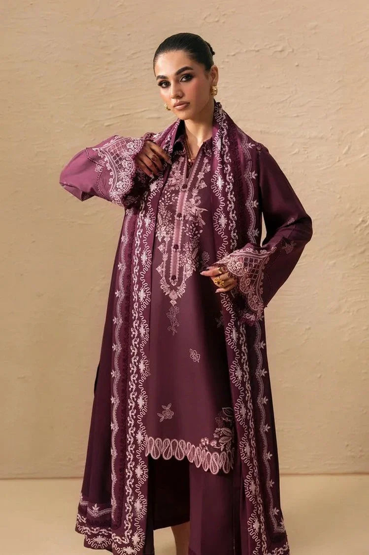 Picture of Qalamkar - QPrints Winter Collection - QPW-02 (B) Veena - Unstitched - Available at Raja Sahib