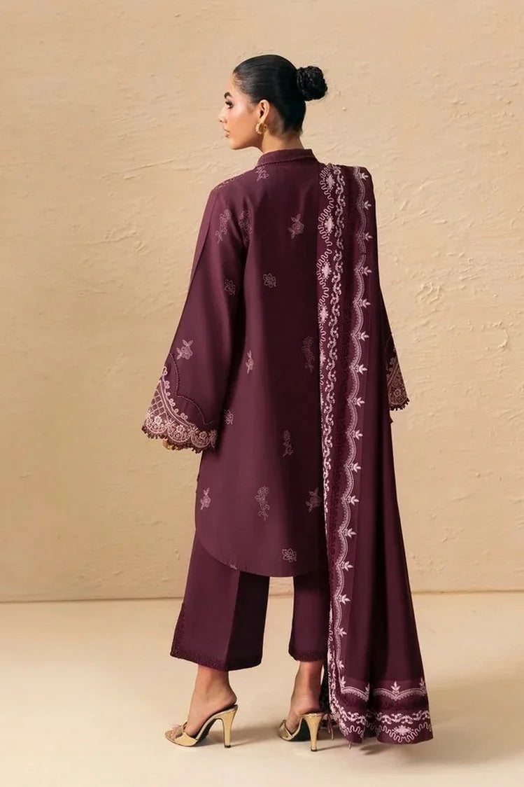 Picture of Qalamkar - QPrints Winter Collection - QPW-02 (B) Veena - Unstitched - Available at Raja Sahib